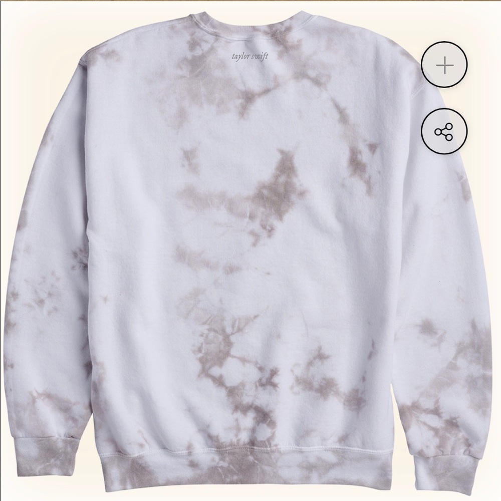 taylor swift folklore sweatshirt pullover tie dye - Picture 9 of 16